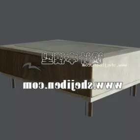 The Coffee Table Smooth Edge Design 3d model