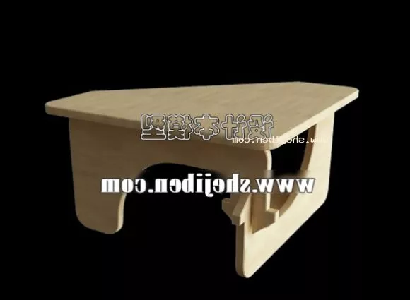 Console Table With Stool 3d model