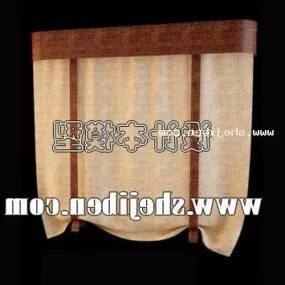 European Roll Blind 3d model