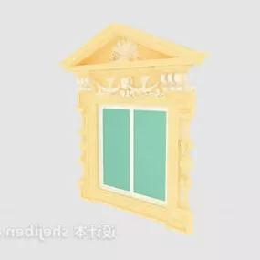 Window Classic Style 3d model