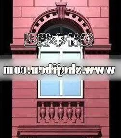 Brick Window Decor 3d model