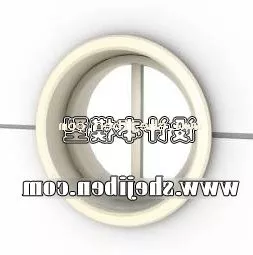 Round Window V1 3d model