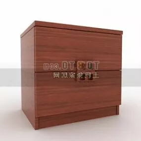 Side Cabinet Modern Style 3d model