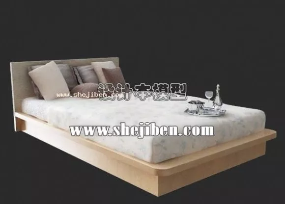 Prison Bed 3d model