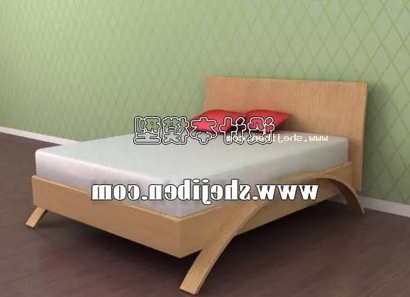 Bunk Bed With Cabinet 3d model