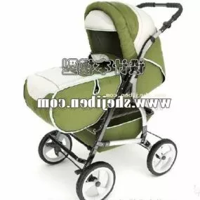 Children Pram 3d model