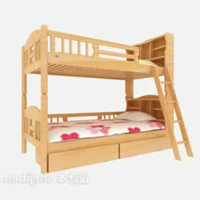 Children Bunkbed Design 3d model