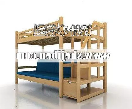 Double Bed Bonaldo 3d model