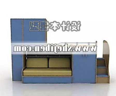 Lounge Sofa Camel Style 3d model
