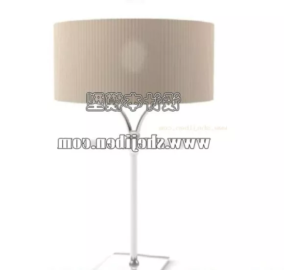 Blue Table Lamp 3d model