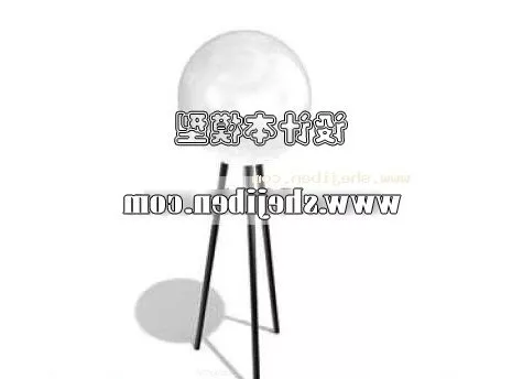 Ceiling Pendant Lamp With Square Shade 3d model