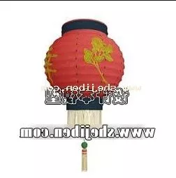 Chinese Sphere Lamp Traditional Lamp 3d model