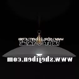 Ceiling Lamp With Small Bulb 3d model