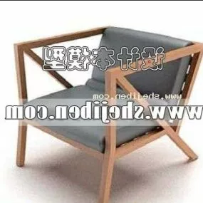 Outdoor Armchair Modern Furniture 3d model