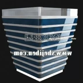 Reception Table Furniture 3d model