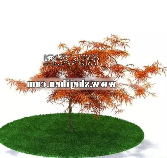 Lowpoly Autumn Tree 3d model Lowpoly Autumn Tree 3d model