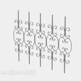 Iron Gate Pattern 3d model