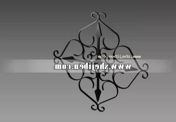 Chruch Frame Decoration 3d model