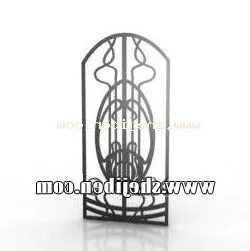 Steel Safe Door 3d model