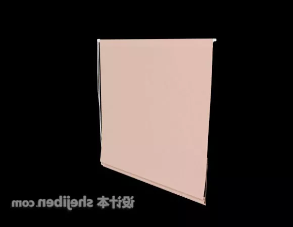 Old Glass Window 3d model