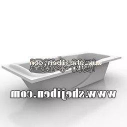 Porcelain Bathtub 3d model