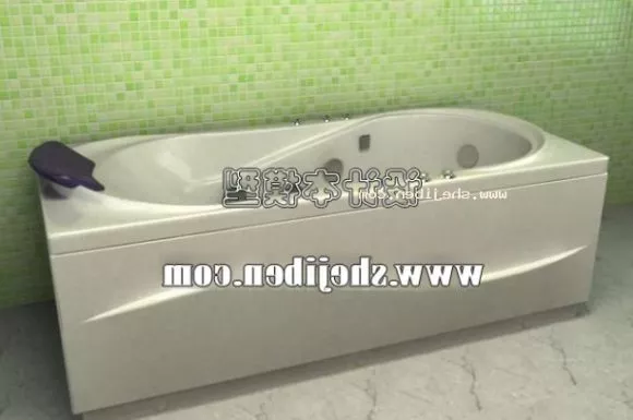 Common Bathtub Bathroom Sanitary 3d model Common Bathtub Bathroom Sanitary 3d model