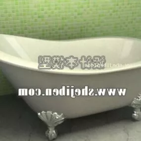 Antique Boat Bathtub 3d model
