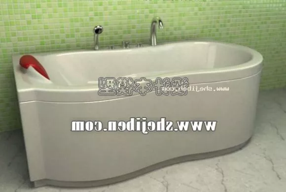 Corner Shower Base 3d model