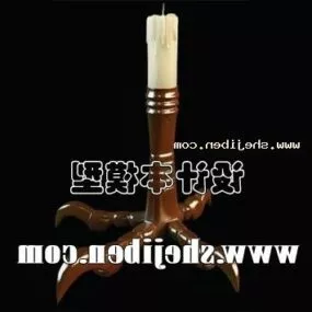 Candlestick Light Chicken Leg Stand 3d model