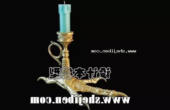 Medieval Lighting Candelabra 3d model
