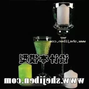 Candle Lamp With Steel Stand 3d model