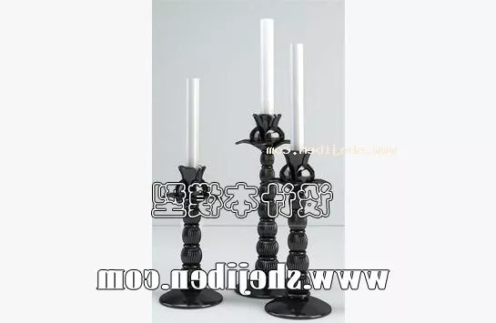 Brass Flush Mount Ceiling Light 3d model