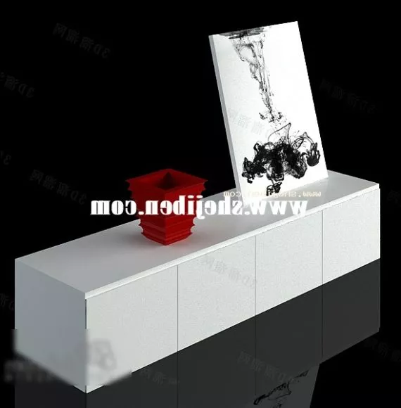 Old Tv Set 3d model