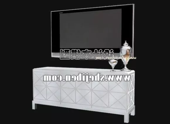 Old Wooden Table, Pallet Table 3d model