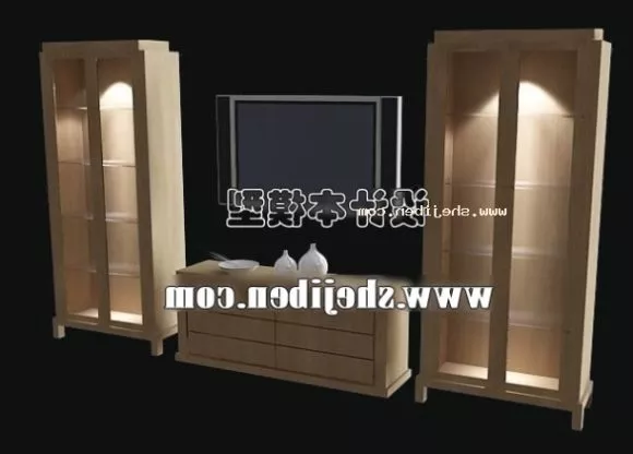 Cartoon Retro Tv 3d model