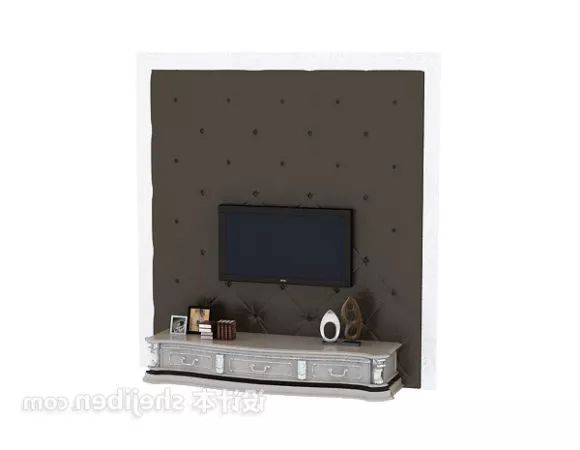 Old Crt Tv 3d model