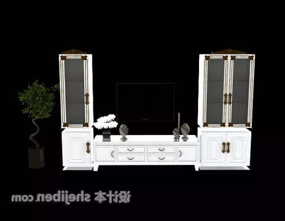 Mailbox Cabinet 3d model