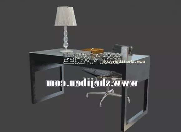 Wood Table Furniture 3d model