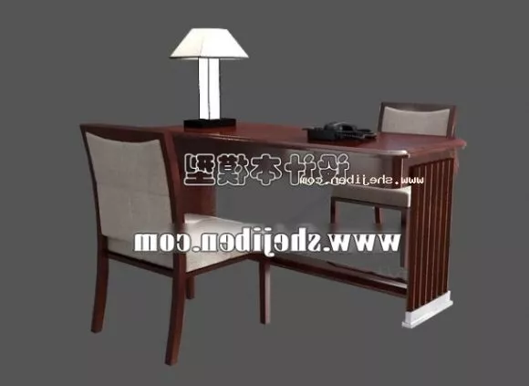 Table Computer Desk 3d model