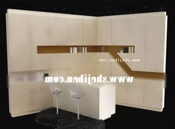 Corner Bookcase Minimalist Design 3d model Corner Bookcase Minimalist Design 3d model