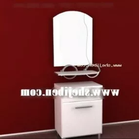 Small Dresser Bedroom Furniture 3d model