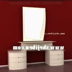 Common Dresser Bedroom Furniture 3d model
