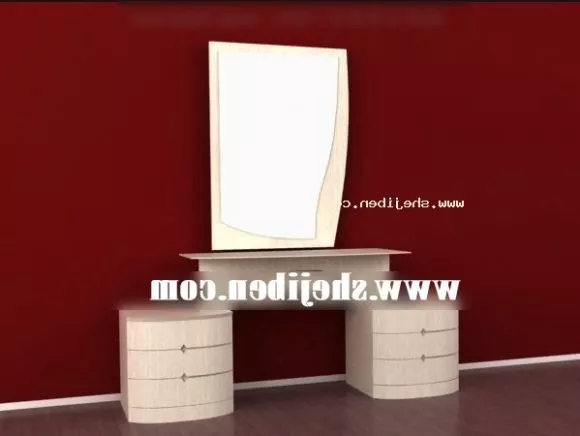Stand Mirror 3d model