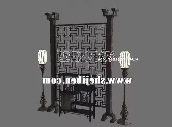Sculpting Partition Leaf Pattern 3d model