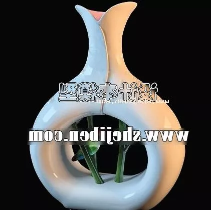 Classic Vases Set 3d model