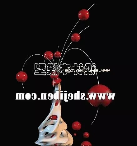 Sphere Vase Traunsee 3d model