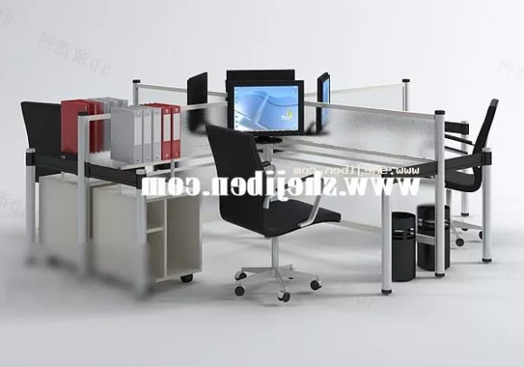 Work Desk Shelf 3d model