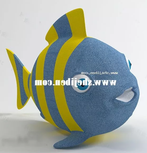 Realistic Telescope Eye Goldfish 3d model