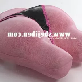 Pillow Bikini Shaped 3d model
