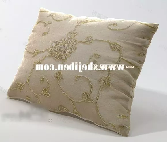 Luxurious Pillow 3d model Luxurious Pillow 3d model